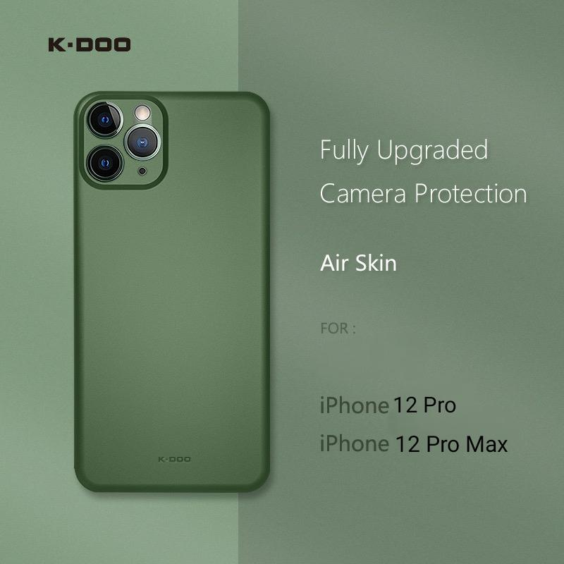 K-DOO Air Skin Ultra Slim Case for iPhone 12 Pro, Pro Max - Tuzzut.com Qatar Online Shopping