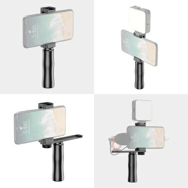 Smartphone Video Rig Filmmaker Grip Handle - APEXEL APL-VG01 Smartphone Video Rig Filmmaker Grip Handle - APEXEL APL-VG01