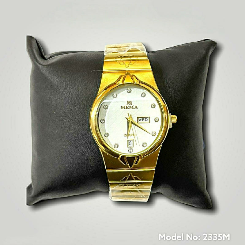MEMA Stylish Unisex Watch with Date - 2335M - Tuzzut.com Qatar Online Shopping