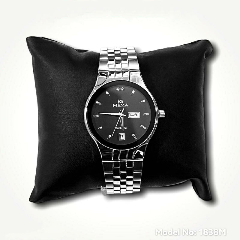 MEMA Stylish Unisex Watch with Date - 1838M - Tuzzut.com Qatar Online Shopping