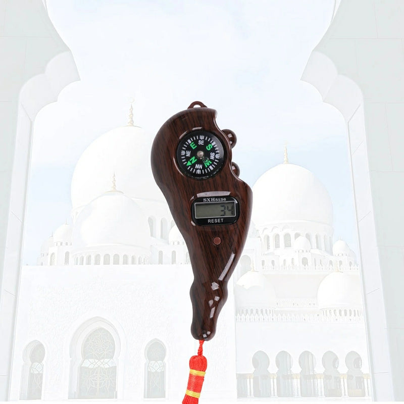 Digital Tasbeeh Counter with Compass - Tuzzut.com Qatar Online Shopping