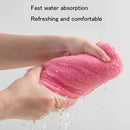 2Pcs Luxury Super Large Towel Set High Absorbent Soft - ( Bath Towel + Face Towel ) - Tuzzut.com Qatar Online Shopping