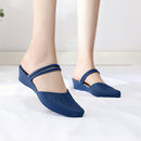Fashion Elegant High-end Pointed Women's Half Slippers Model - 2020 - Tuzzut.com Qatar Online Shopping