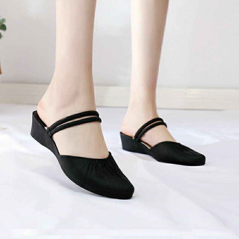 Fashion Elegant High-end Pointed Women's Half Slippers Model - 2020 Fashion Elegant High-end Pointed Women's Half Slippers Model - 2020