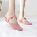 Fashion Elegant High-end Pointed Women's Half Slippers Model - 2020 - Tuzzut.com Qatar Online Shopping