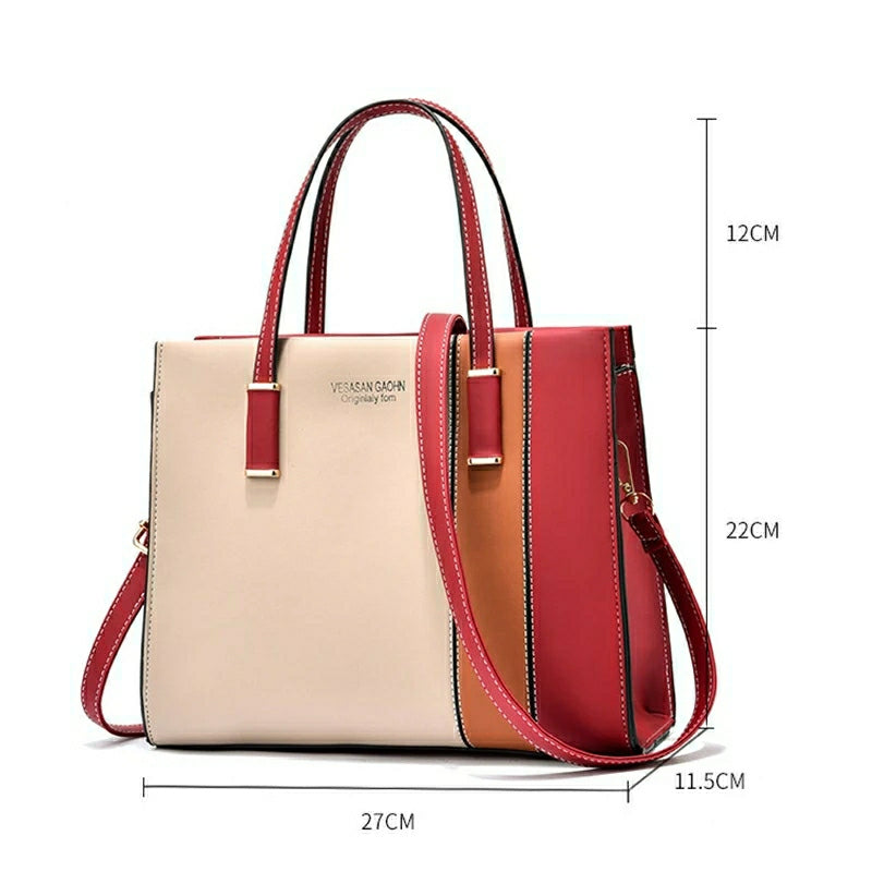 Vesasan Ladies Shoulder Bag T0072 - Tuzzut.com Qatar Online Shopping