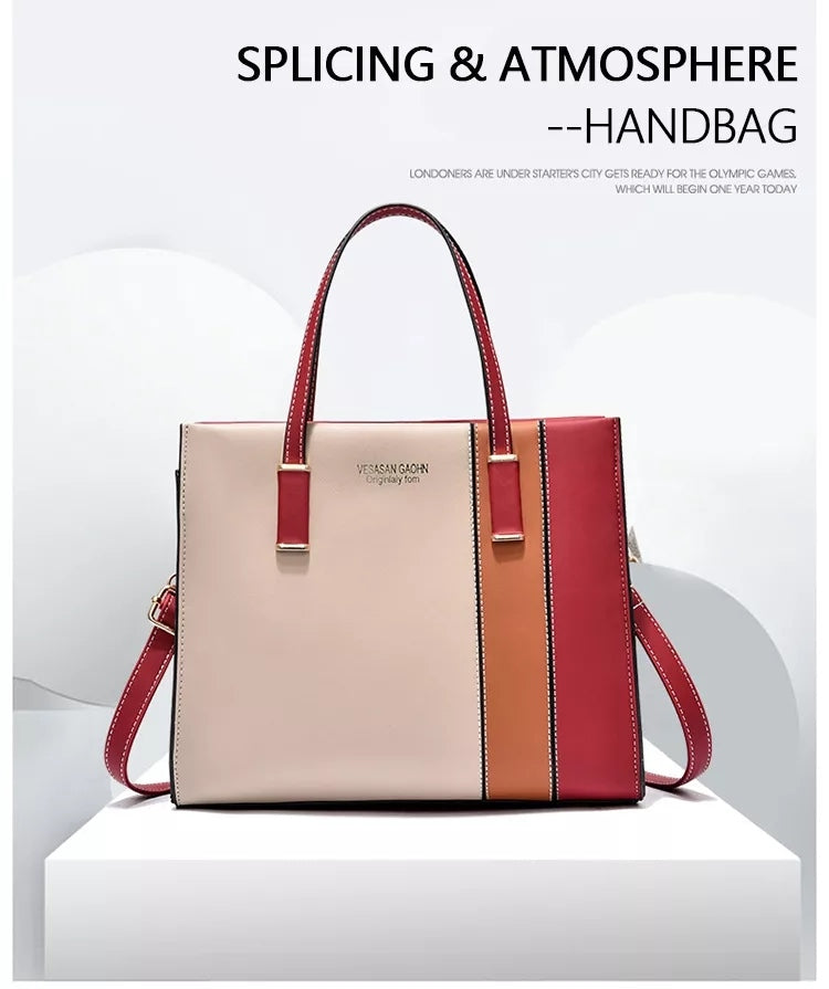 Vesasan Ladies Shoulder Bag T0072 - Tuzzut.com Qatar Online Shopping