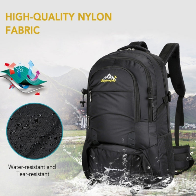 Camping Large Capacity 60L Hiking Backpack - TUZZUT Qatar Online Store