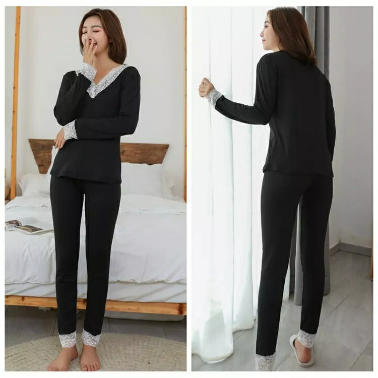 Ladies Fashion Full Sleeves Nightdress Sleepwear T245 Ladies Fashion Full Sleeves Nightdress Sleepwear T245