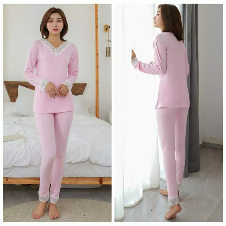 Ladies Fashion Full Sleeves Nightdress Sleepwear T245 Ladies Fashion Full Sleeves Nightdress Sleepwear T245