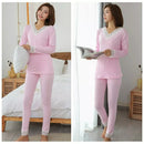 Ladies Fashion Full Sleeves Nightdress Sleepwear T245 - Tuzzut.com Qatar Online Shopping