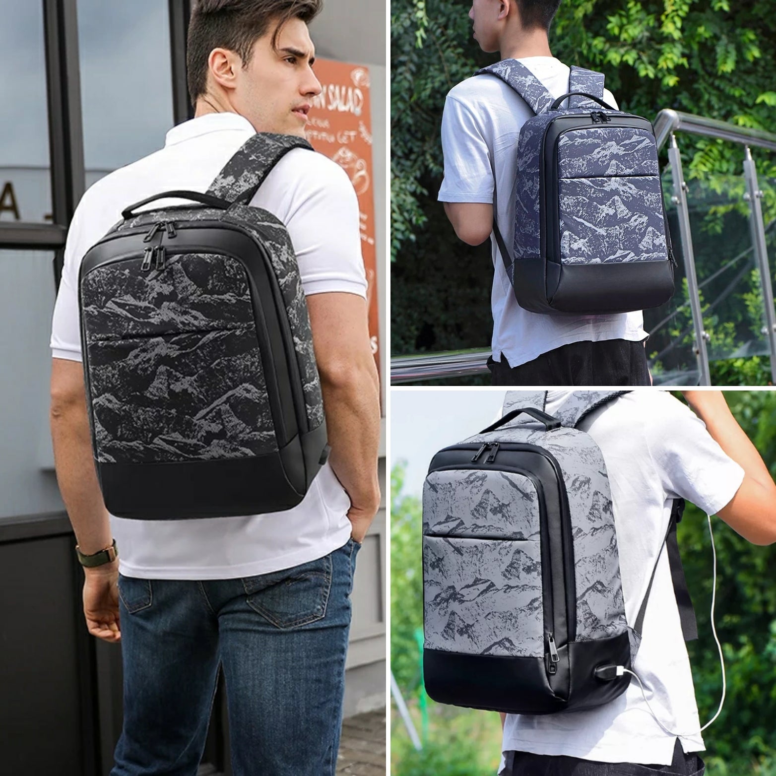 Business Laptop Backpack Travel College Bag -GH6013 Business Laptop Backpack Travel College Bag -GH6013