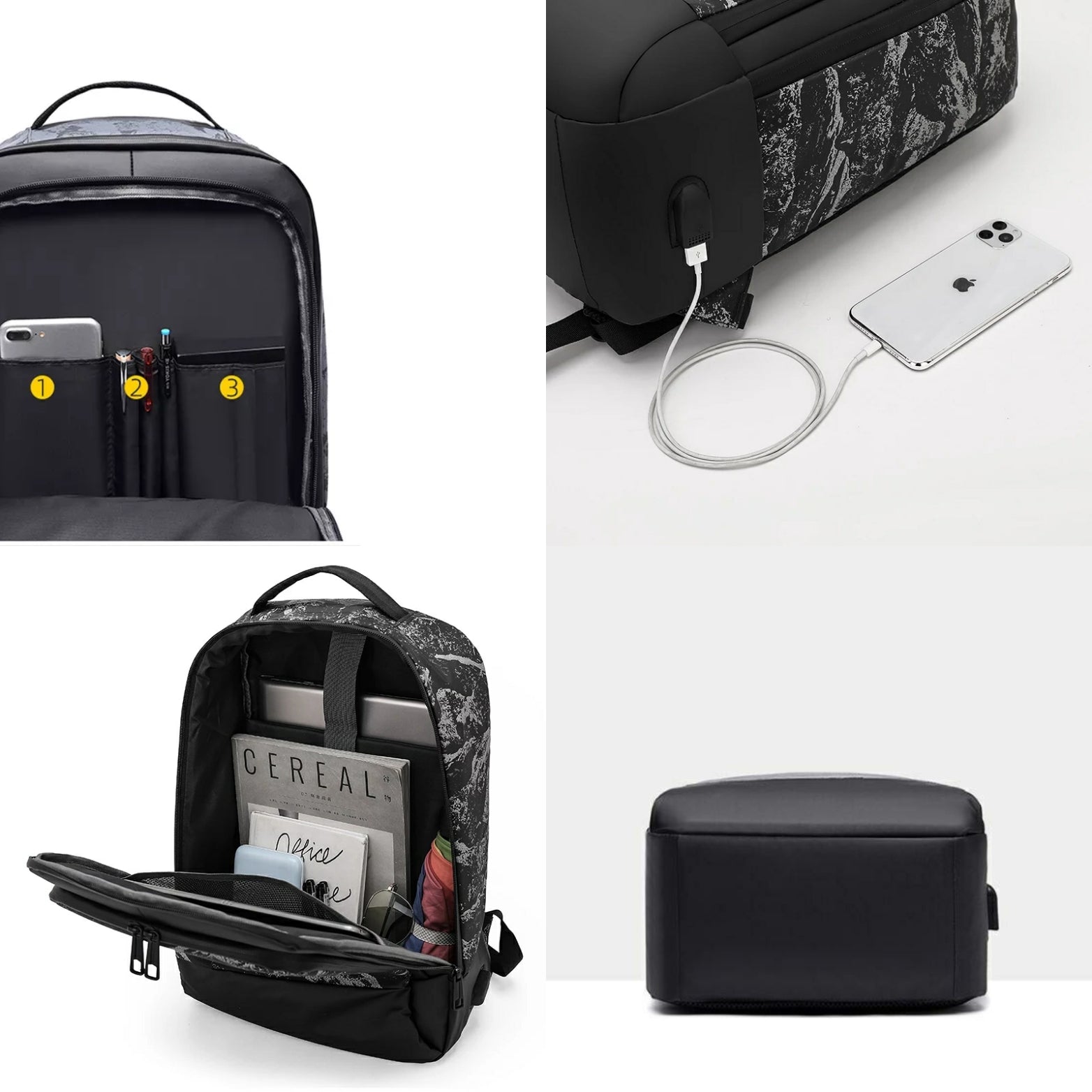 Business Laptop Backpack Travel College Bag -GH6013 Business Laptop Backpack Travel College Bag -GH6013