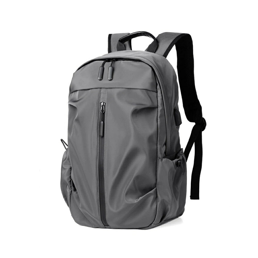 Laptop Backpack Shoulder Bag With USB Charging TB505 - Grey Laptop Backpack Shoulder Bag With USB Charging TB505 - Grey