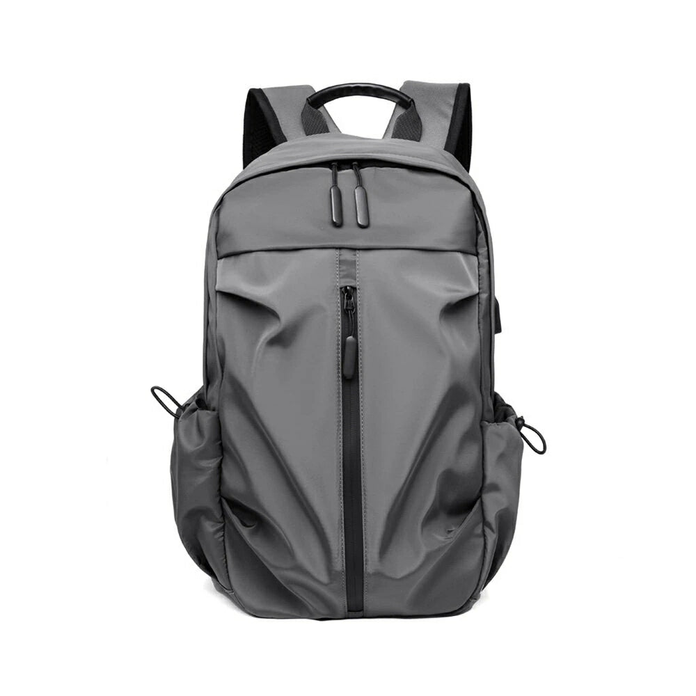 Laptop Backpack Shoulder Bag With USB Charging TB505 - Grey Laptop Backpack Shoulder Bag With USB Charging TB505 - Grey