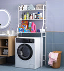Bathroom Over Washing Machine Rack Storage Shelf Organizer 010 - Tuzzut.com Qatar Online Shopping
