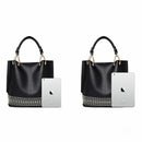 Rivet Multi Colour Large Capacity Women's Handbags 3 Pcs Set - EG242 - Tuzzut.com Qatar Online Shopping
