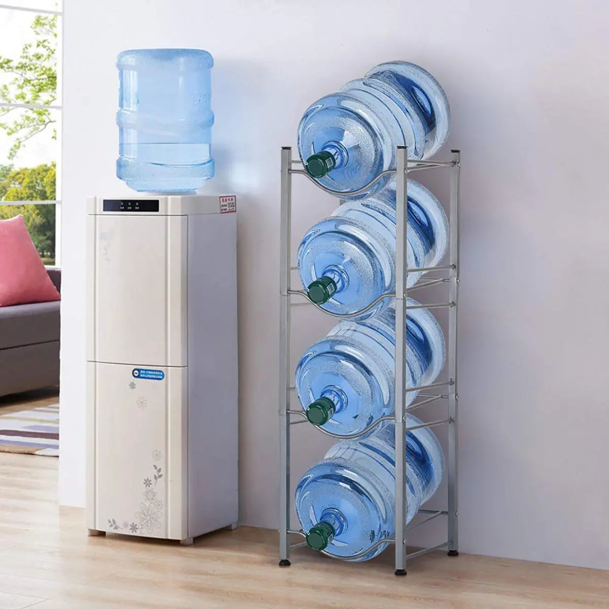 4 Layers Portable Water Bottle Shelf Holder - AH301 4 Layers Portable Water Bottle Shelf Holder - AH301