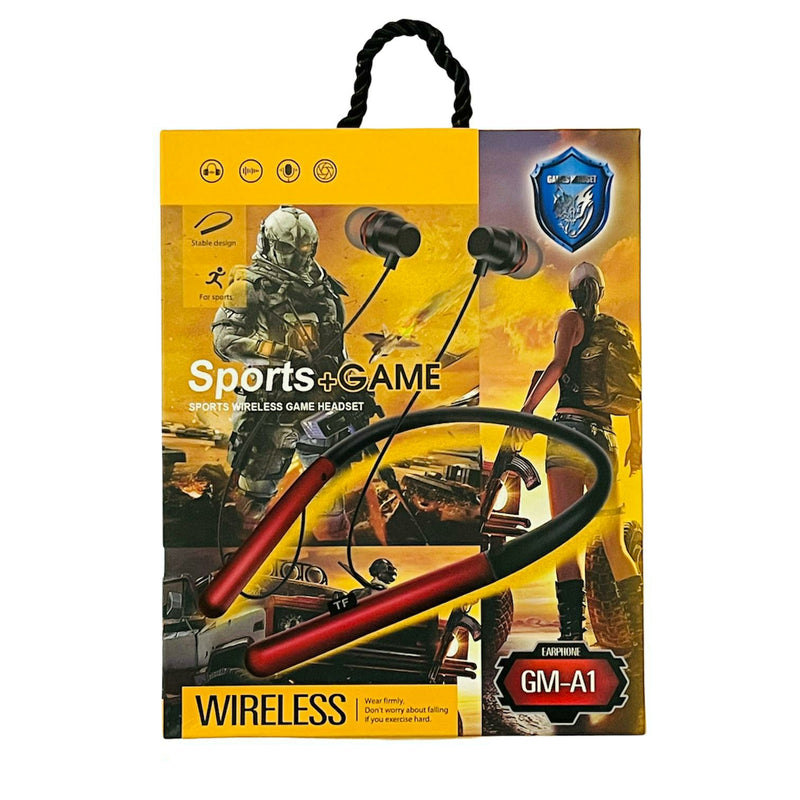 GM-A1 Wireless Sports Game Bluetooth Headset Neckband - TUZZUT Qatar Online Store
