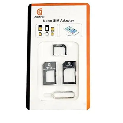 4 in 1 Nano SIM to Micro SIM/Standard SIM Card Adapter and Eject Pin for iPhone - Tuzzut.com Qatar Online Shopping