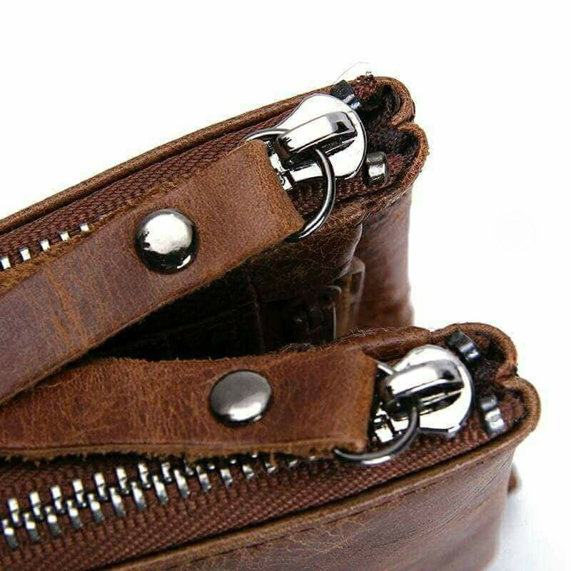 Contact's Vintage Crazy Horse Cowhide Genuine Leather Wallet N0029 Contact's Vintage Crazy Horse Cowhide Genuine Leather Wallet N0029