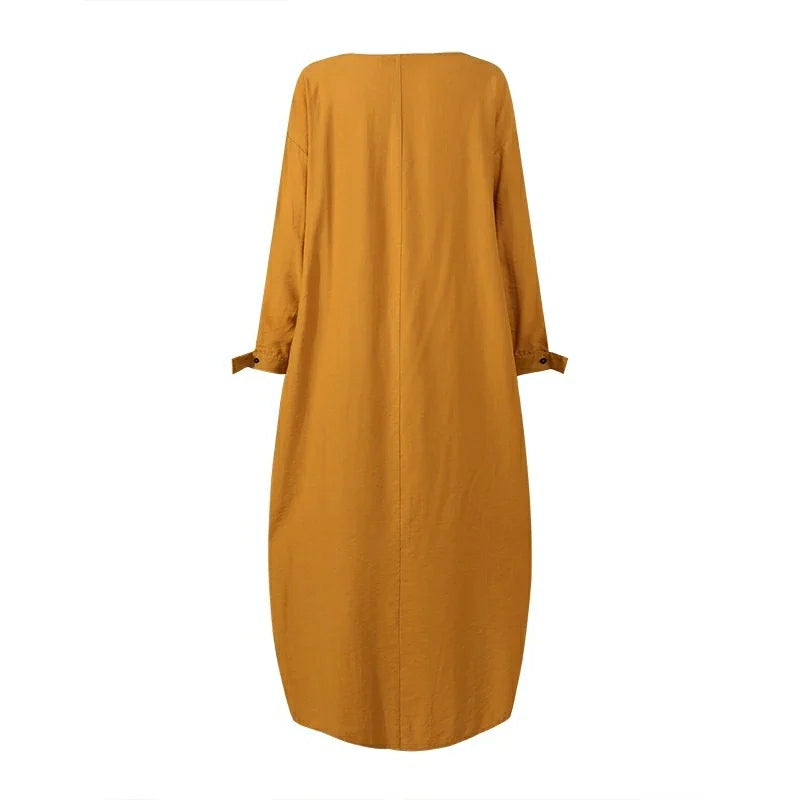 Modest Turkish Style Long Tunic Top - MT100 - Tuzzut.com Qatar Online Shopping