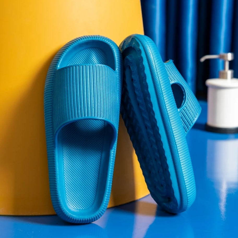 Home Slippers Thick Platform Anti-Slip Slides Sandals for Men & Women Home Slippers Thick Platform Anti-Slip Slides Sandals for Men & Women