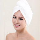 Women's Microfibre After Shower Hair Drying Wrap Towel Hair Turban Cap - Tuzzut.com Qatar Online Shopping