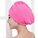 Women's Microfibre After Shower Hair Drying Wrap Towel Hair Turban Cap - Tuzzut.com Qatar Online Shopping