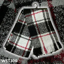 Turkish Women's Winter Woolen Check Shawl Scarf - Tuzzut.com Qatar Online Shopping