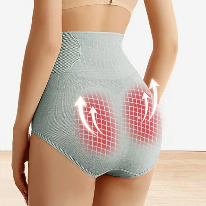Solid High Modal Panties Butt Lifting Tummy Control - Temu