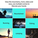 Mini COB LED Headlamp Waved Sensor Rechargeable Flashlight Headlight - Tuzzut.com Qatar Online Shopping