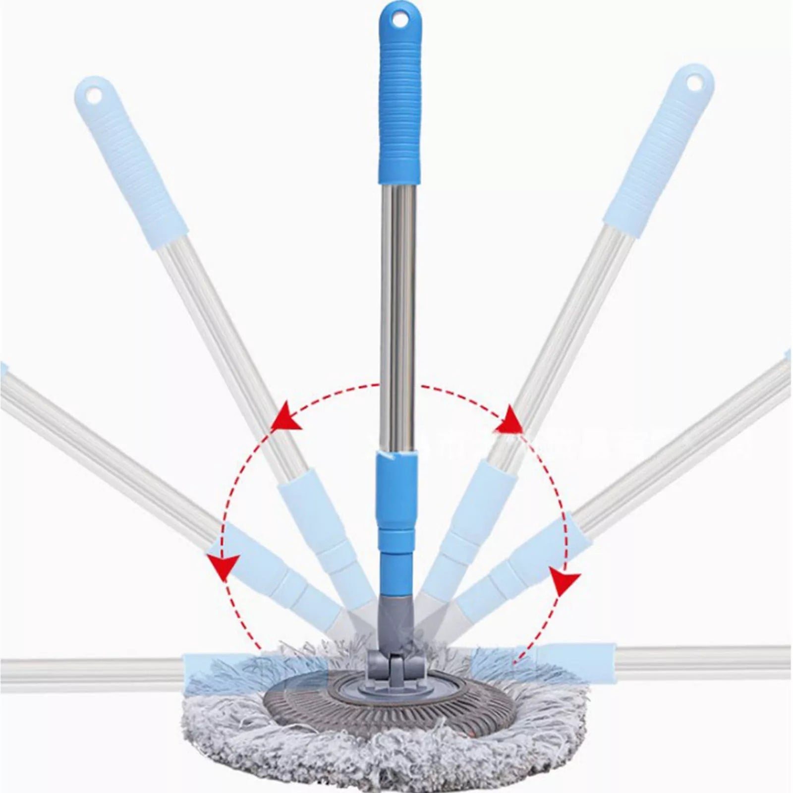Multi-purpose Rotatable Microfiber Rod Mop Brush Extendable Handle Multi-purpose Rotatable Microfiber Rod Mop Brush Extendable Handle
