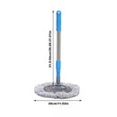 Multi-purpose Rotatable Microfiber Rod Mop Brush Extendable Handle - Tuzzut.com Qatar Online Shopping