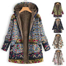 Women's Casual Printed Fashion Thin Hooded Coats - WT010 - Tuzzut.com Qatar Online Shopping