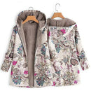 Women's Casual Printed Fashion Thin Hooded Coats - WT010 - Tuzzut.com Qatar Online Shopping