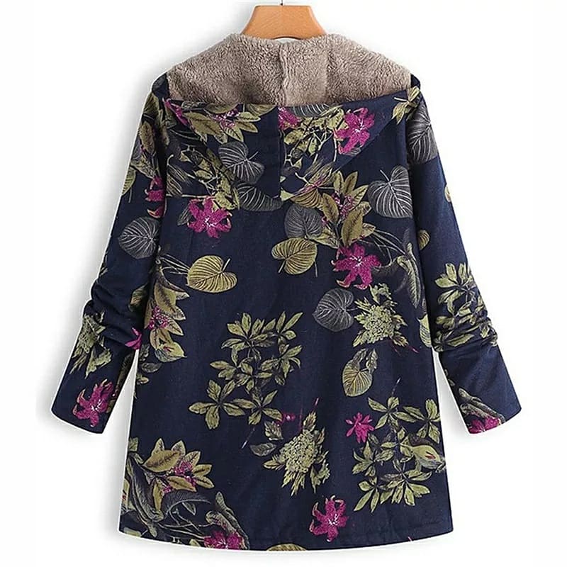 Women's Casual Printed Fashion Thin Hooded Coats - WT010 Women's Casual Printed Fashion Thin Hooded Coats - WT010
