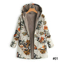 Women's Casual Printed Fashion Thin Hooded Coats - WT010 - Tuzzut.com Qatar Online Shopping