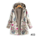 Women's Casual Printed Fashion Thin Hooded Coats - WT010 - Tuzzut.com Qatar Online Shopping