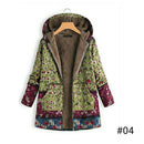 Women's Casual Printed Fashion Thin Hooded Coats - WT010 - Tuzzut.com Qatar Online Shopping