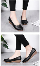 Women's Flat Round Toe Casual Slip On Loafers Shoes - F217 - Tuzzut.com Qatar Online Shopping
