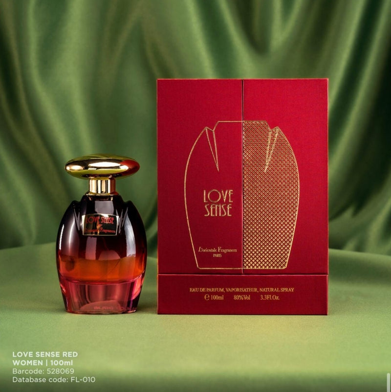 Love Sense Red 100ml
Eau De Parfum by L'orientale Fragrances Paris for Men & Women - TUZZUT Qatar Online Store