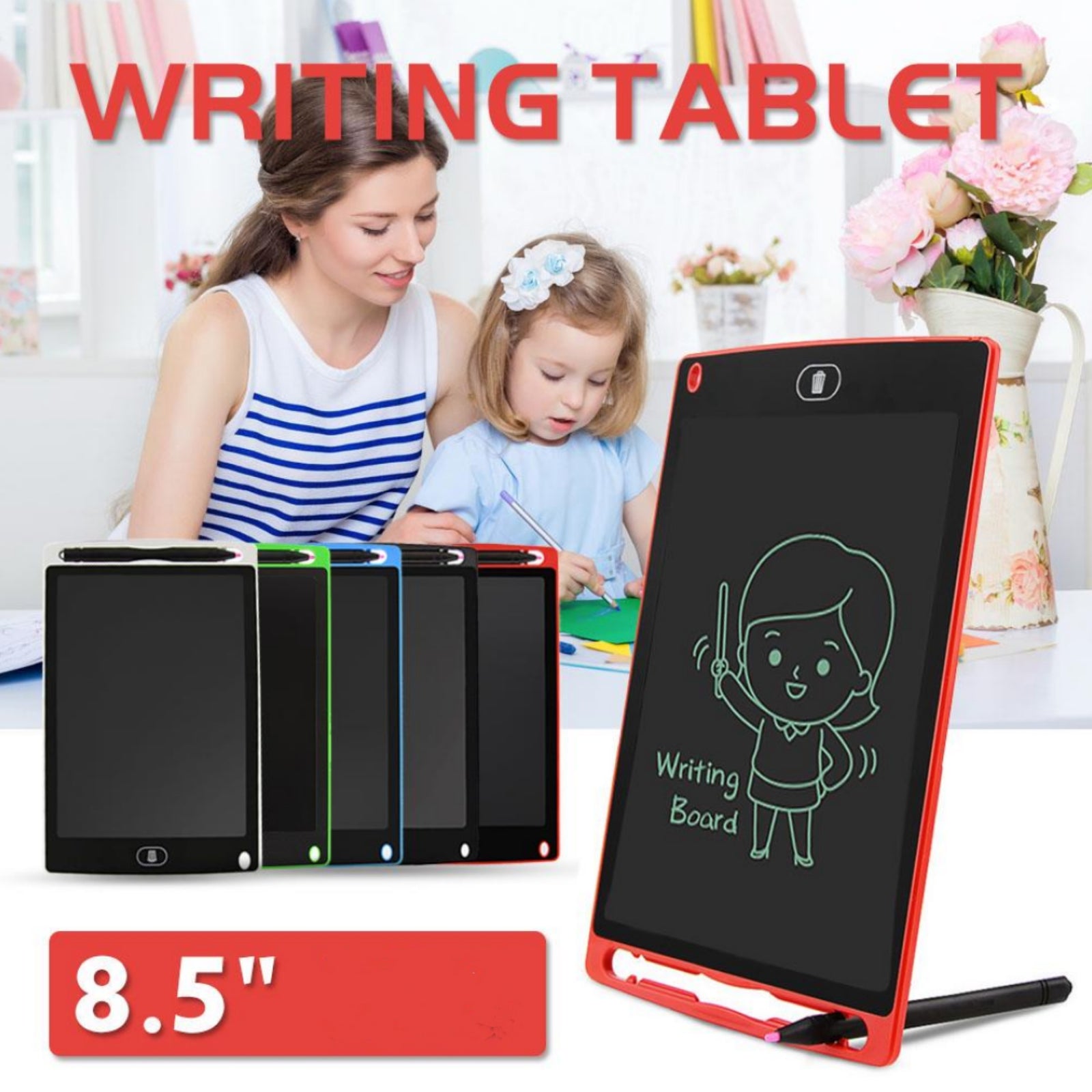 8.5 Inch Writing Tablet Drawing Board Gifts For Kids Small Blackboard Paperless Office 8.5 Inch Writing Tablet Drawing Board Gifts For Kids Small Blackboard Paperless Office