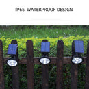 9 LED Spotlight Outdoor Solar Lawn Light Waterproof For Home/Garden/Wedding - Tuzzut.com Qatar Online Shopping