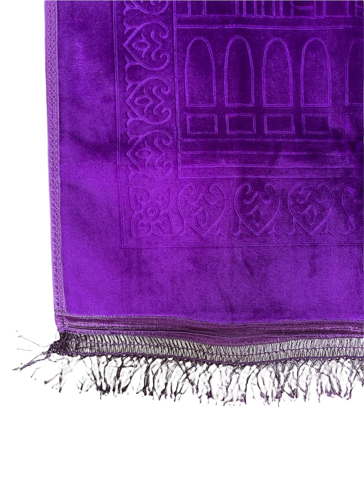 Soft Prayer Rug Plain Embossed Prayer Mat Musallah Sejadah - 80 x 120 cm Soft Prayer Rug Plain Embossed Prayer Mat Musallah Sejadah - 80 x 120 cm