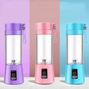 Portable Rechargeable Juice Blender with 6 Blades 380ml - HM-03 - Tuzzut.com Qatar Online Shopping