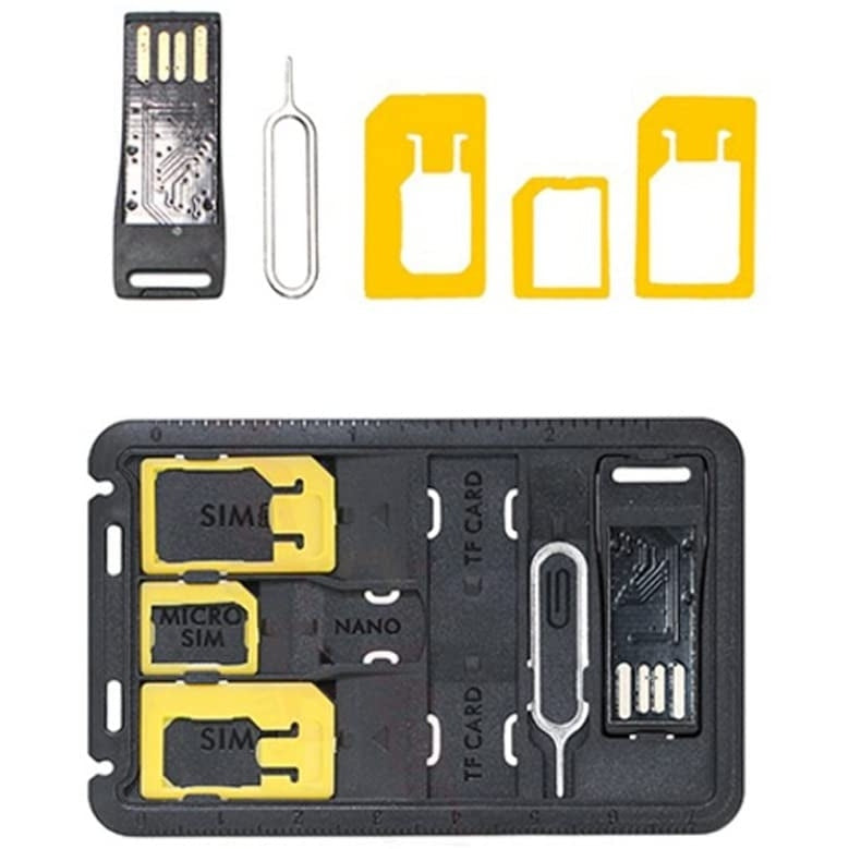 8-in-1 SIM Card Tool & Holder 8-in-1 SIM Card Tool & Holder