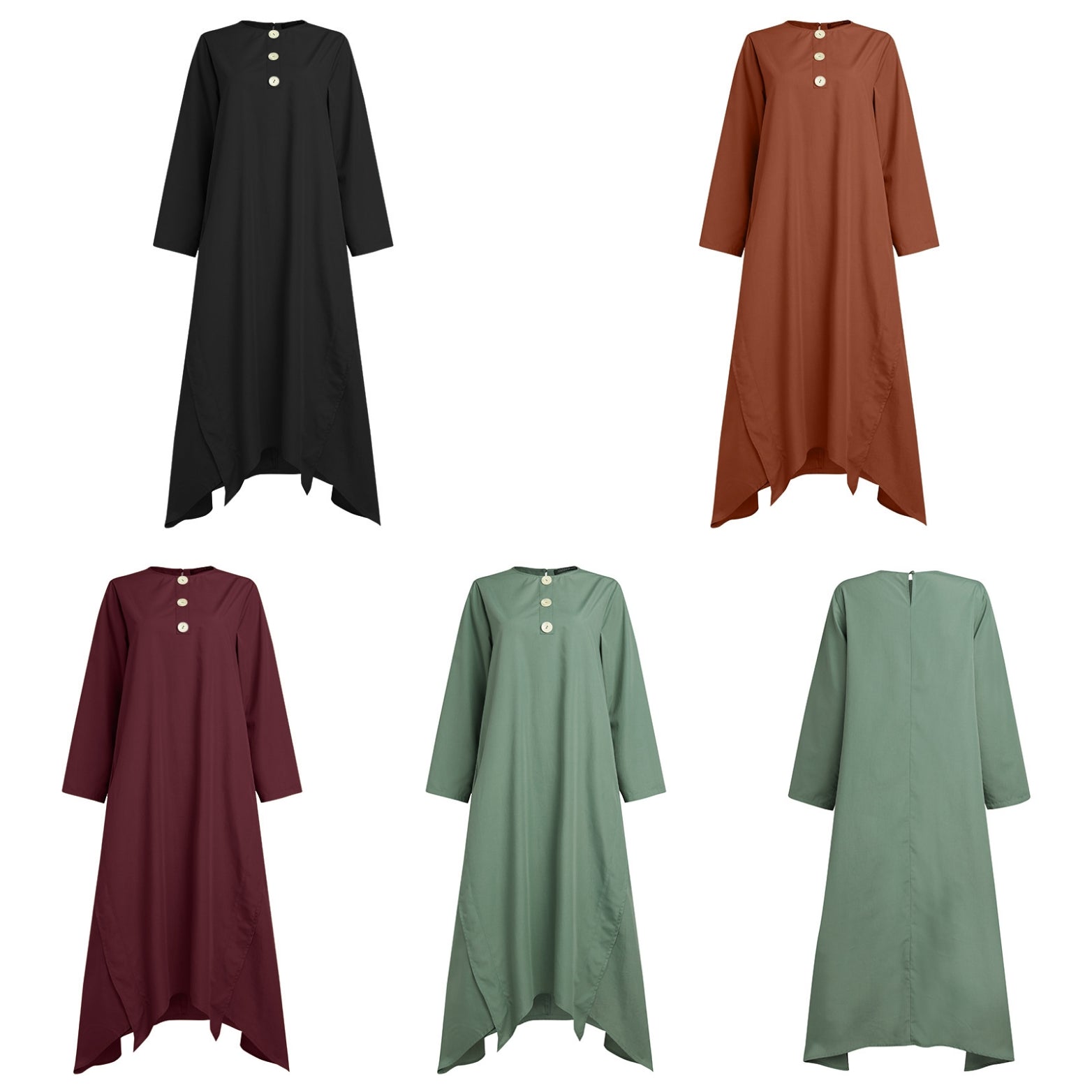 Modest Turkish Style Long Tunic Top - MT400 Modest Turkish Style Long Tunic Top - MT400