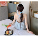 Women's Nighty Sling Loose Fit Soft Padded Sleepwear - A1022 - Tuzzut.com Qatar Online Shopping