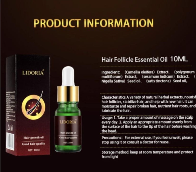 Hair Growth Oil for Stronger, Thicker, Longer Hair,Hair Regrowth Treatment for Women Men - Tuzzut.com Qatar Online Shopping